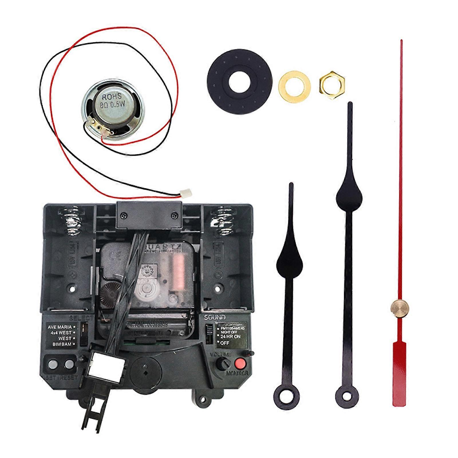 DIY Wall Clock Mechanism Silent Quartz Movement Wall Art Decor Clock Motor