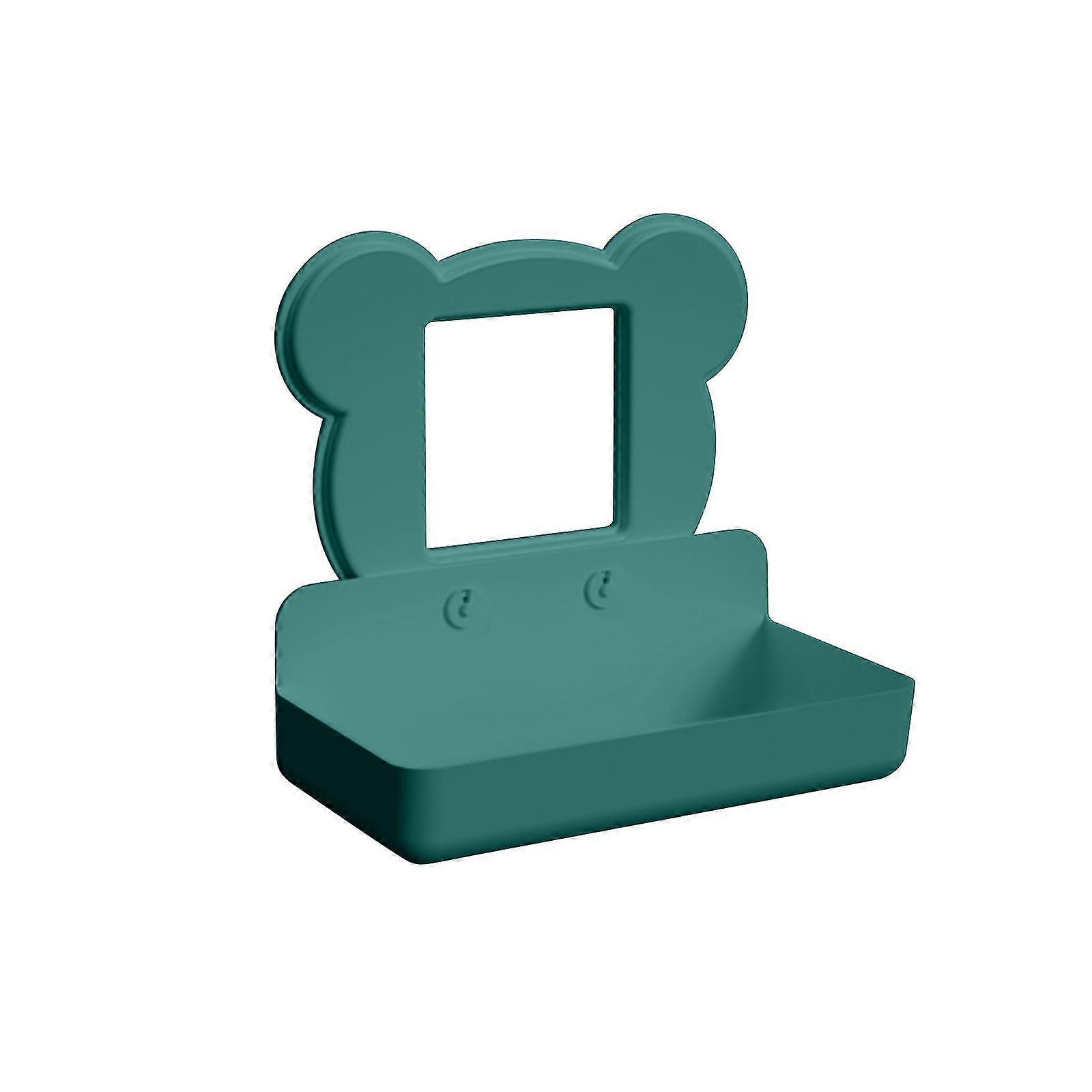 Multifunctional Wall-mounted Switch Sticker Shelf Household Punch-free Socket Sw