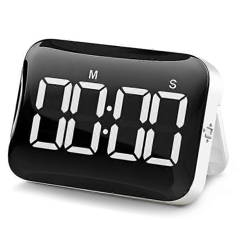 Digital Kitchen Timer - Magnetic Countdown Count Up Timer With Led Display Loud Volume For Cooking A
