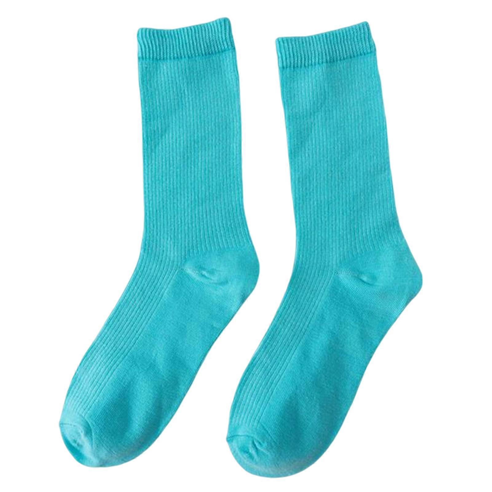 Colorful Socks Thin Cotton Socks Soft Breathable High Elastic Sock For Adult Child