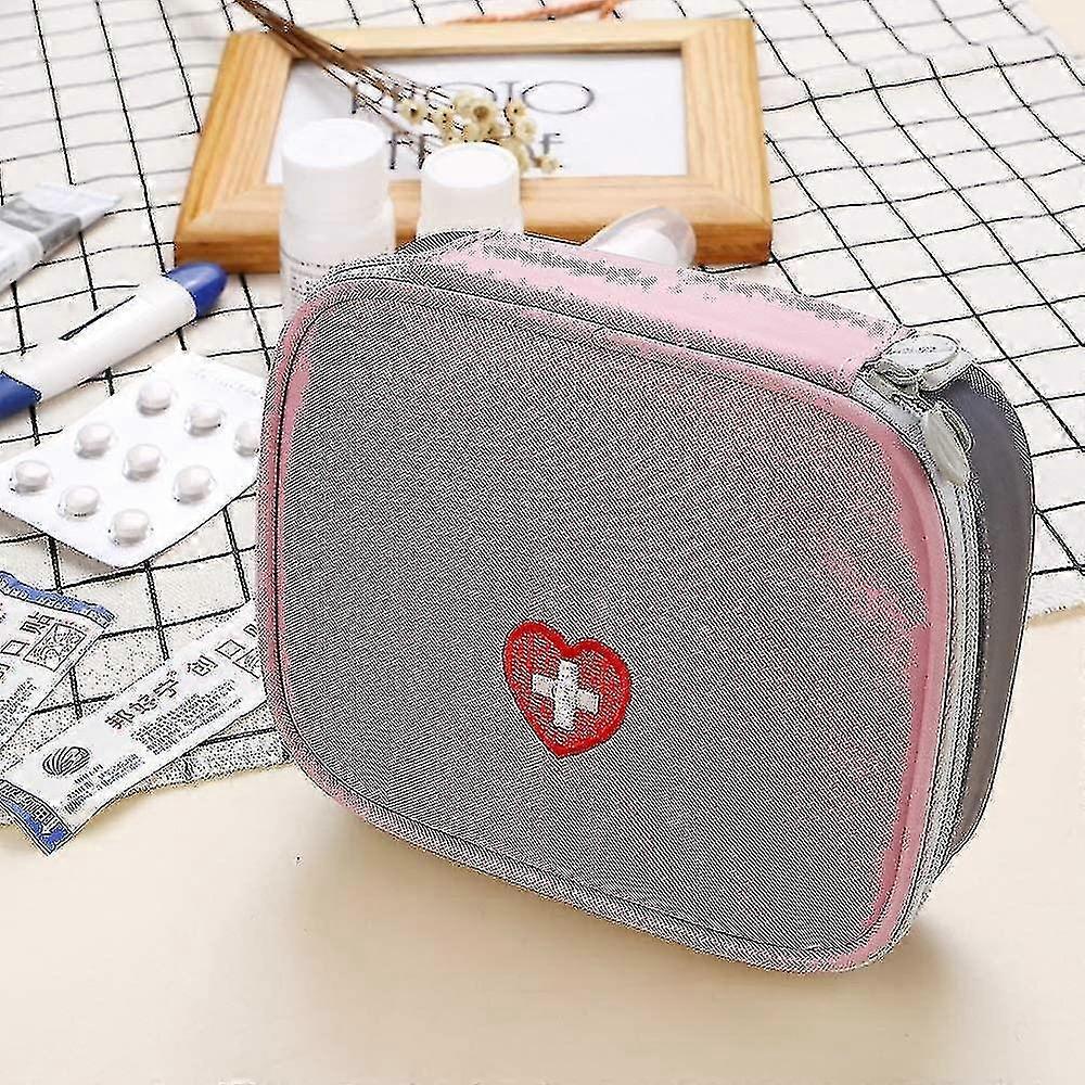 Mini First Aid Kit, Portable Pink