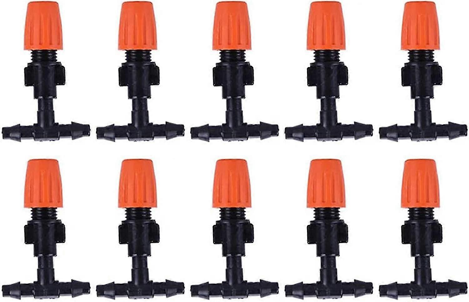 10pcs Drip Irrigation Spray Nozzles, Sprinkler Atomizers, Micro Drip Irrigation Kits