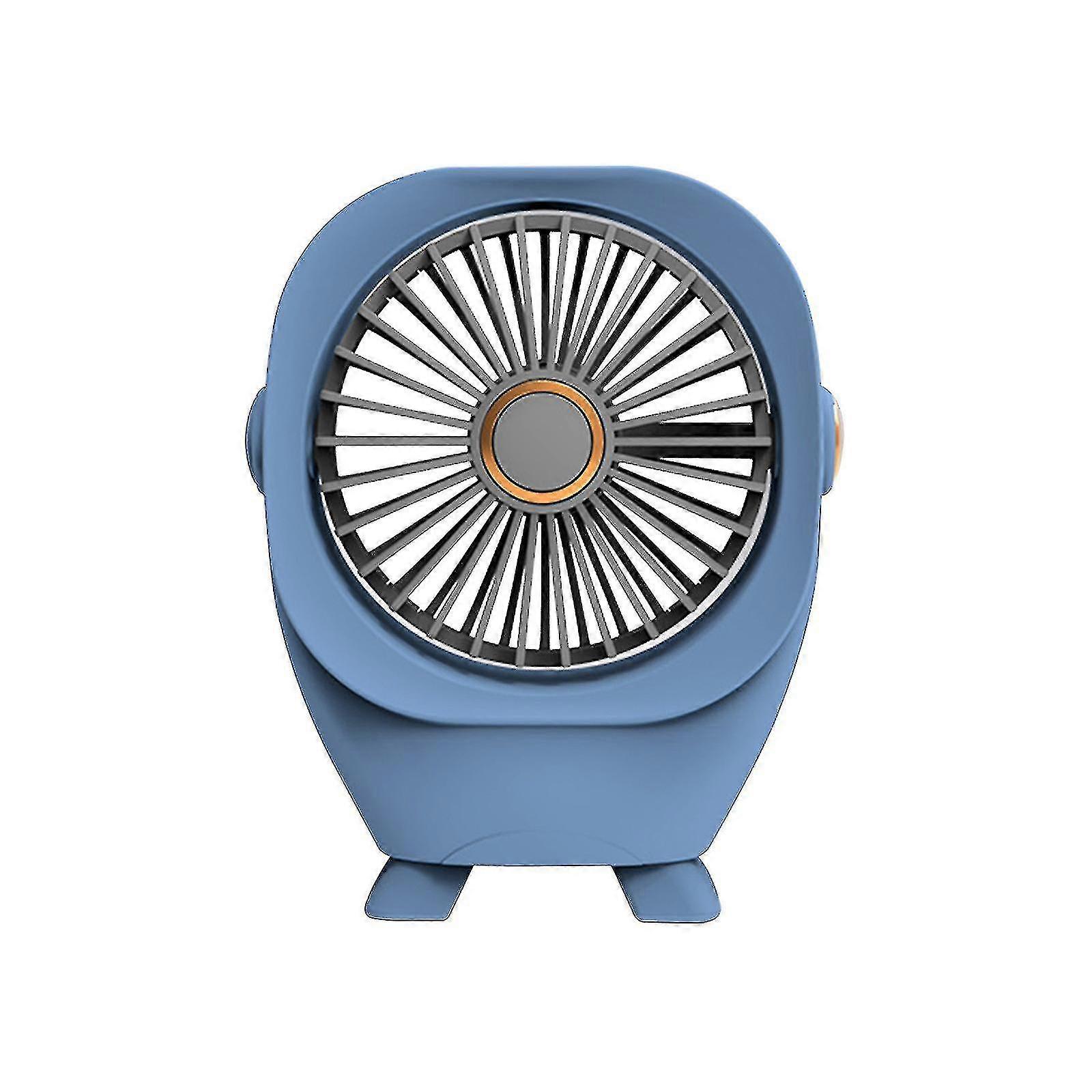 Fashion Desktop Fan, Home Usb Charging Small Fan, Mini Desktop Portable Large Wind Silent Electric Fan