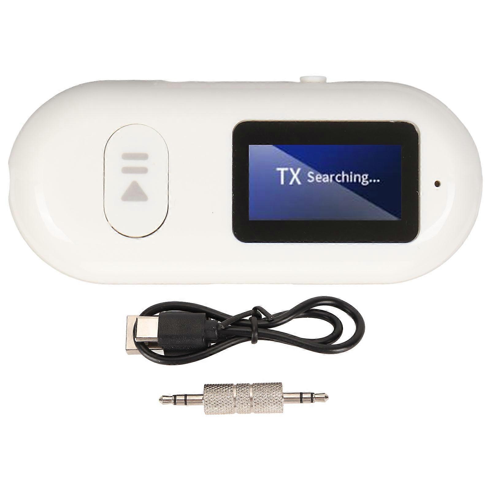 2 in 1 Bluetooth Receiver Transmitter 2.4GHz to 2.48GHz DC 5V Wireless Sound Converter Adapter for Car