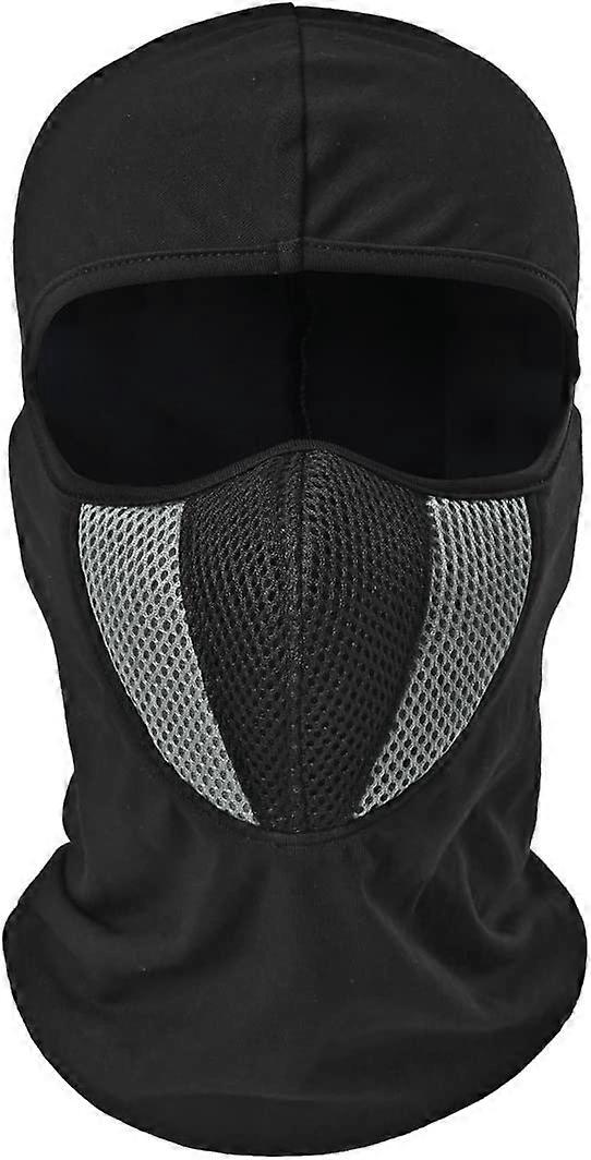 Mask, breathable mesh multi-functional windproof motorcycle tactics Balaclava hood neck warmer