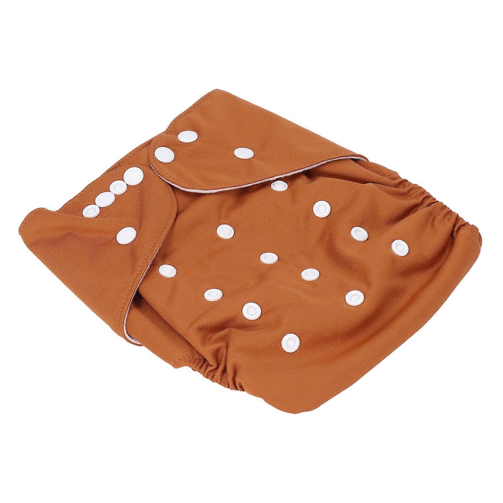 Baby Cloth Diaper Comfortable Breathable Waterproof Double Snap Button Leakproof Elastic Diaper Pants for 36 Year Olds 106