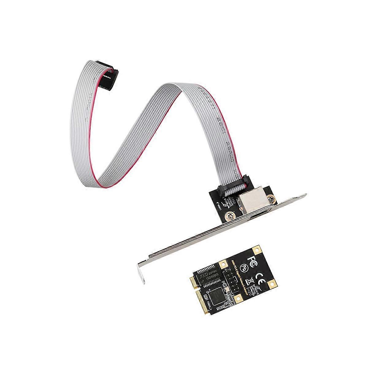 RJ45 LAN Gigabit Ethernet Mini PCI PCI E Network Adapter MINI PCIE Gigabit Network Card for I210 10