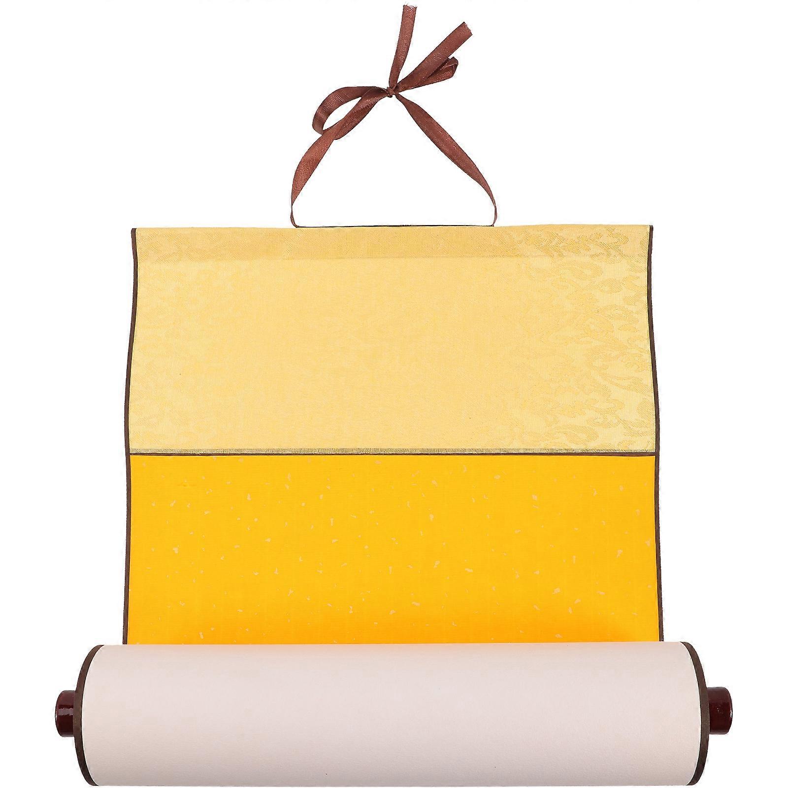 Blank Calligraphy Paper Multi-function Blank Scroll Chinese Painting Scroll Unique Painting Paper