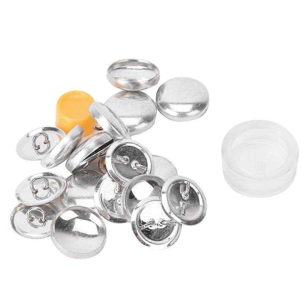 Cloth Bag Cover Buttons Kit Round Button Base DIY Handmade Crafts Buckle Making Tools