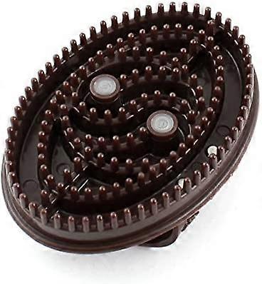 uxcell Maintenance Slimming Meridian Massaging Five Elements Brush Brown