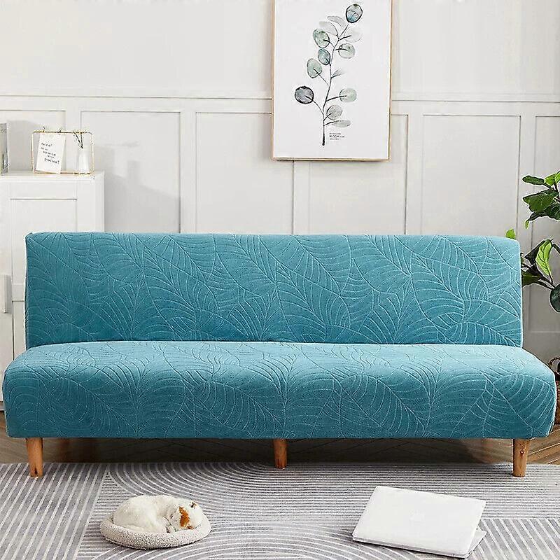 WaterProof Sofa Bed Cover Armless Folding Sofa Bench Stretch Thick Sofa Cover