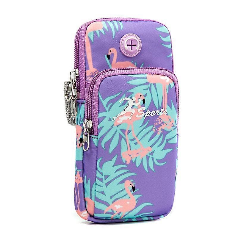 2 PCS Arm Bag, Specification: Large (Lilac)