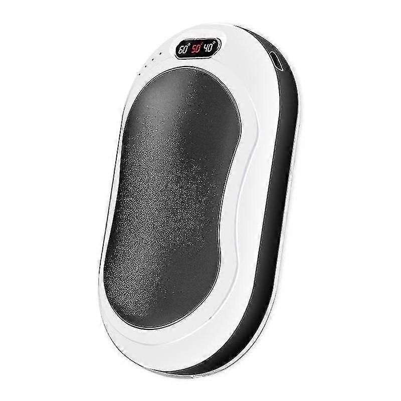 Stay Warm with a 3-in-1 Electric Hand Warmer - Doubles as a Power Bank and Features an LED Flashlight