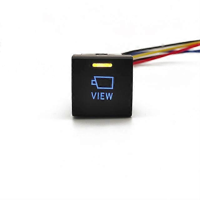 1 Pc Car LED Light Bar Power On Off Camera View Switch Button For Toyota Camry V70 2018 Rav4 Corolla Altis 2019 prado 150 2020