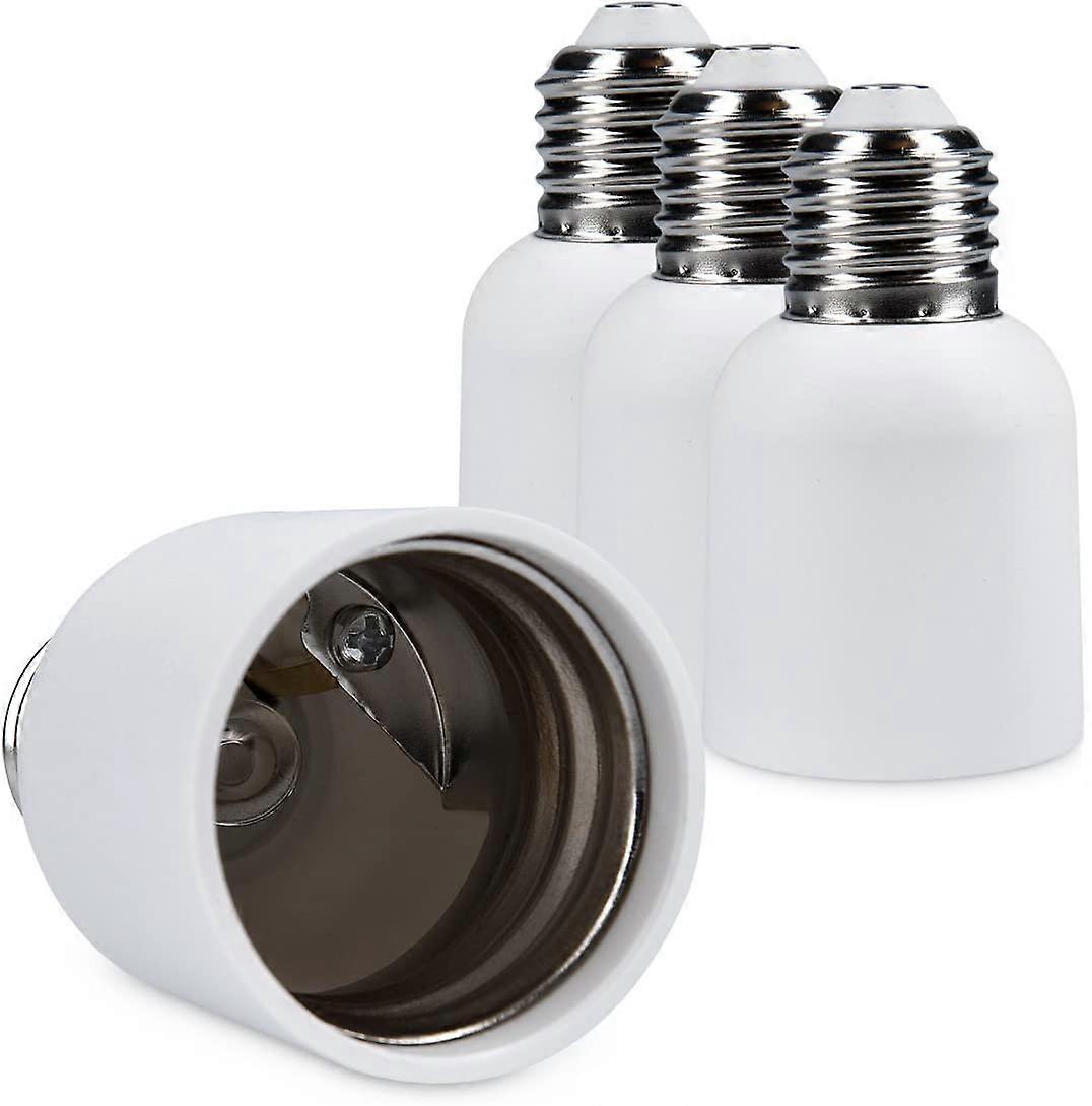 4x Socket Adapter - E27 to E40 Socket Converter - E40 Base Lamp Holder Adapter for Halogen LED Bulb