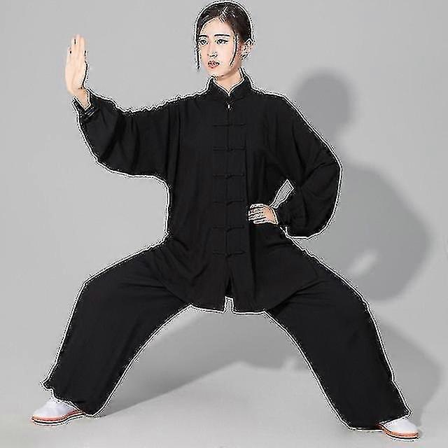 Men'S And Women'S Soft Cotton Tai Chi Clothes, Kung Fu Martial Arts Clothes
