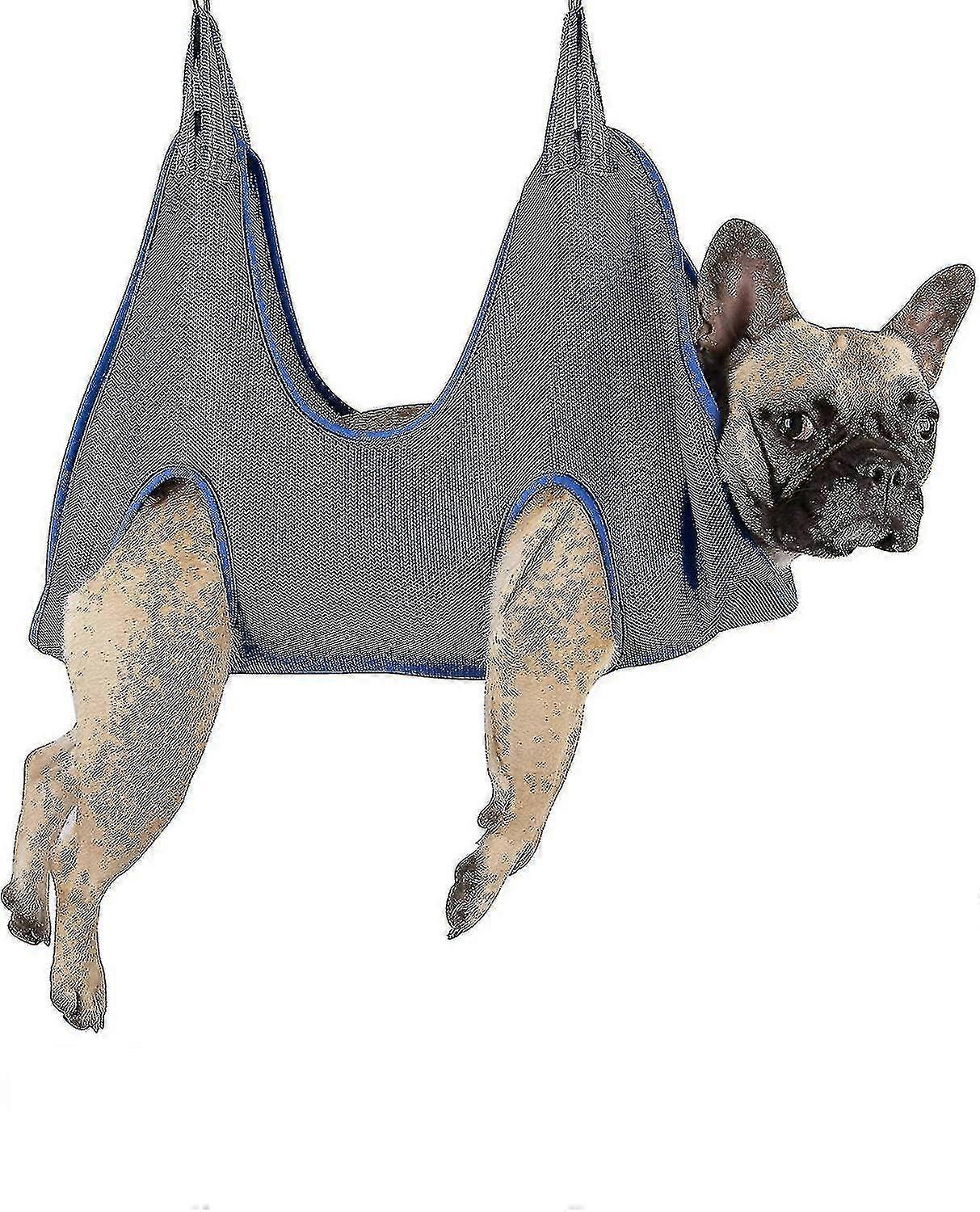 犬用グルーミングハンモックハーネス グルーミング 爪切り トリミング 入浴 拘束バッグ