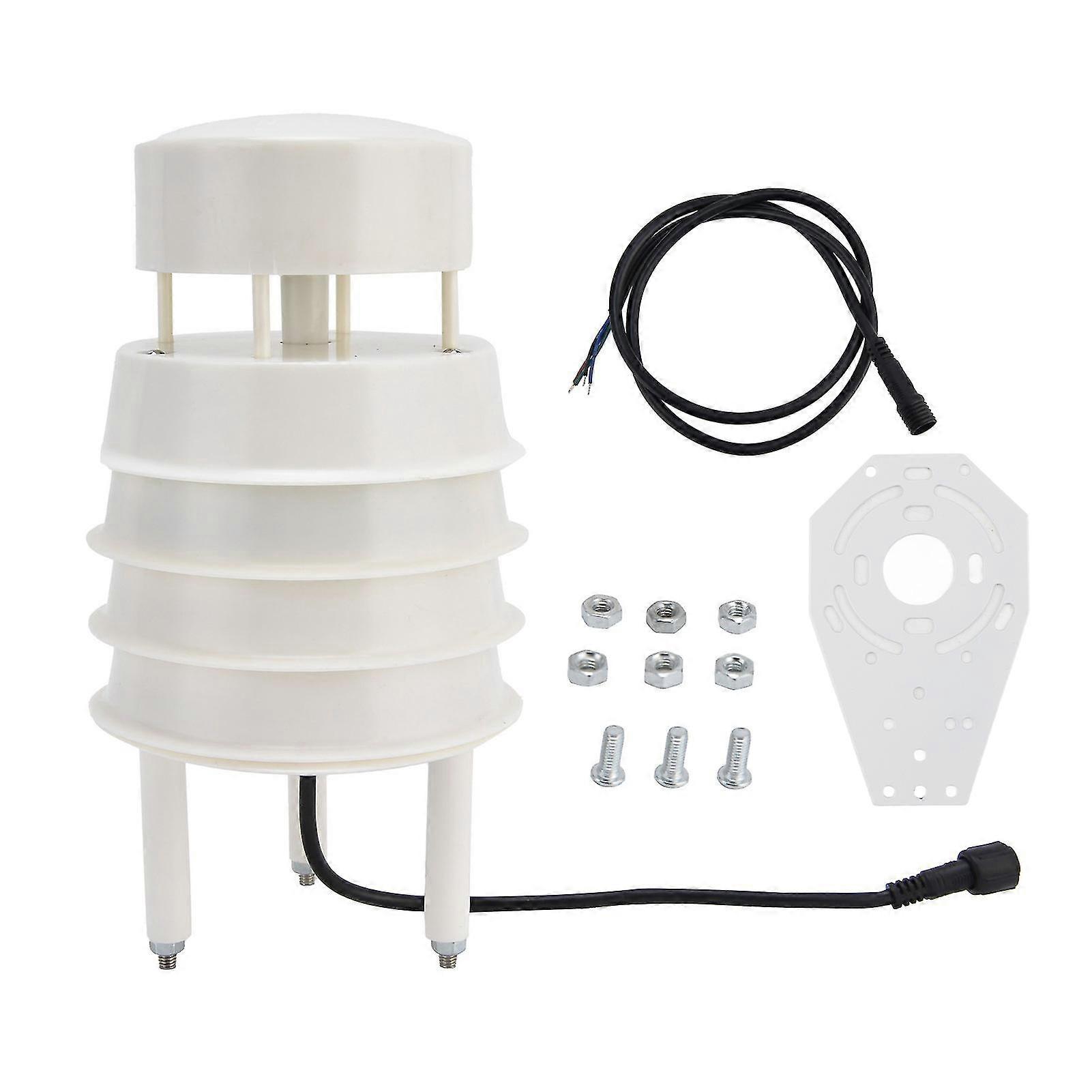 485 Ultrasonic Integrated Wind Direction Sensor Temperature and Humidity Detector Gauge 10~30V Small