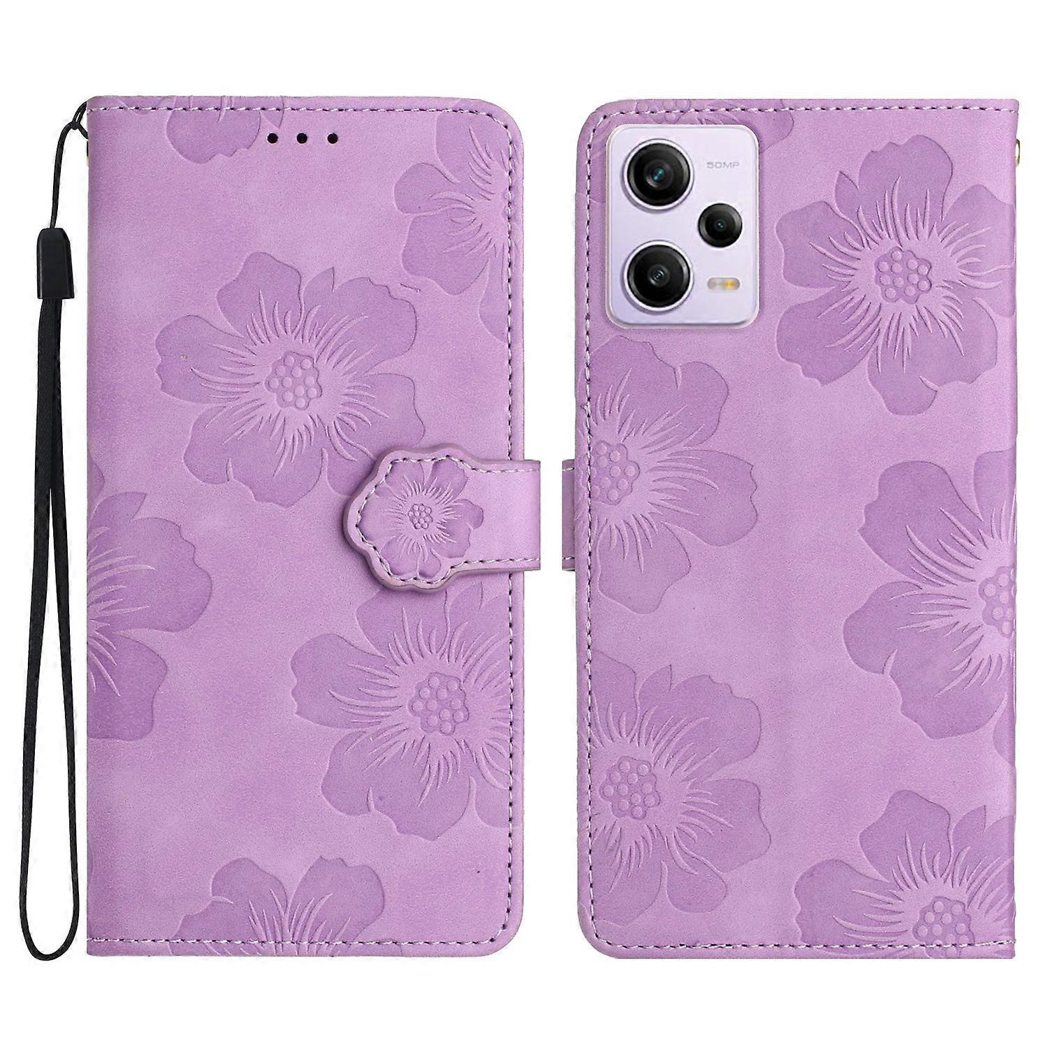 Flower PU Case For Xiaomi Redmi Note 12 Pro 5G