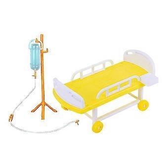 Infant Boy Toys Play Doctor Toys Miniature Hospital Bed Hospital Scene Decor Lps Accessories Realistic Toy Doctor Kit
