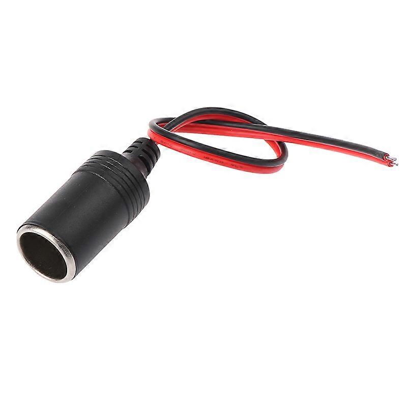 New Arrival 1PCS 12V-24v High Power Male Car Cigarette Lighter Socket Plug Connector With Red On/off Switch