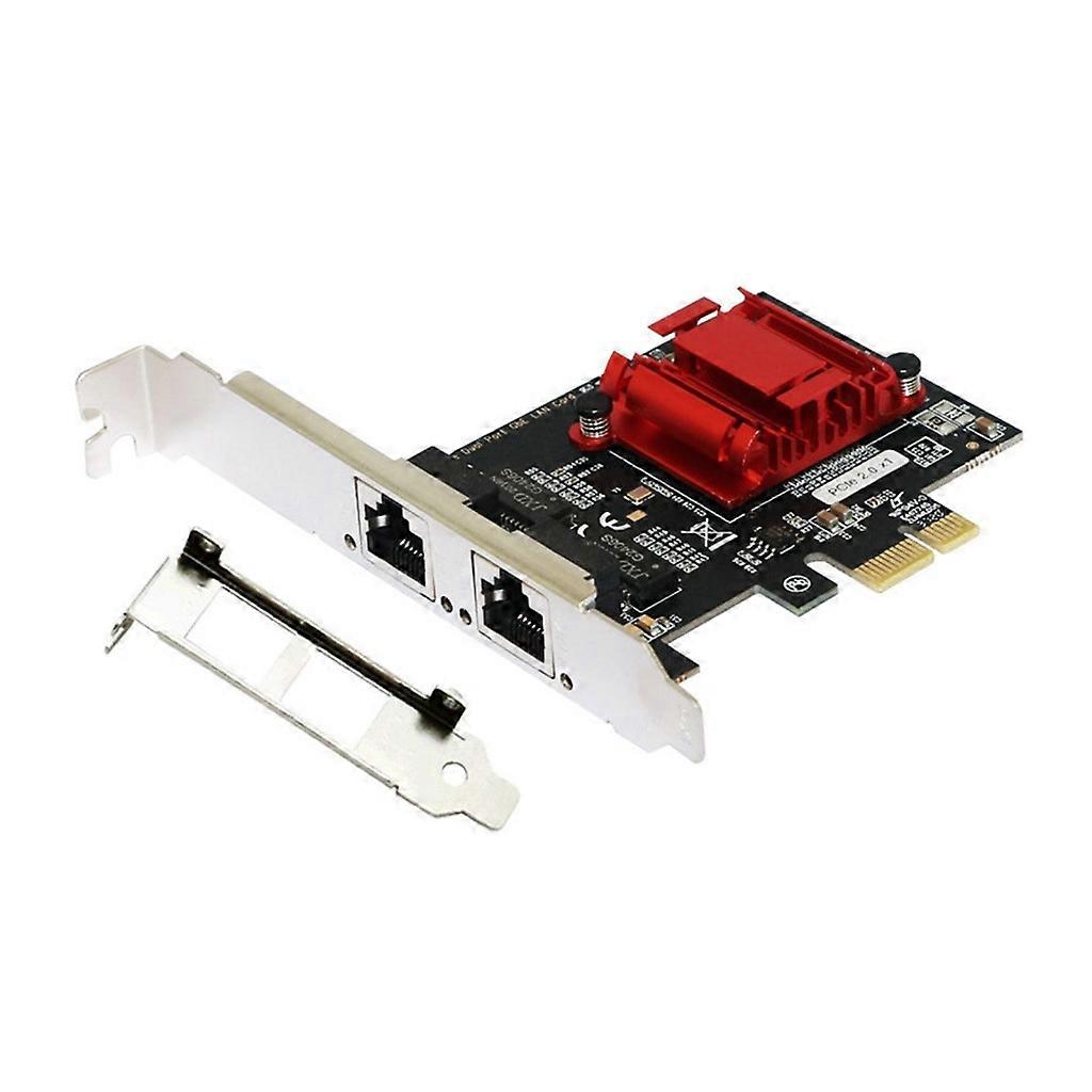 Dual Gigabit Port PCIE X1 1000M Server Network Card for Intel 82575&6 Pcie X1