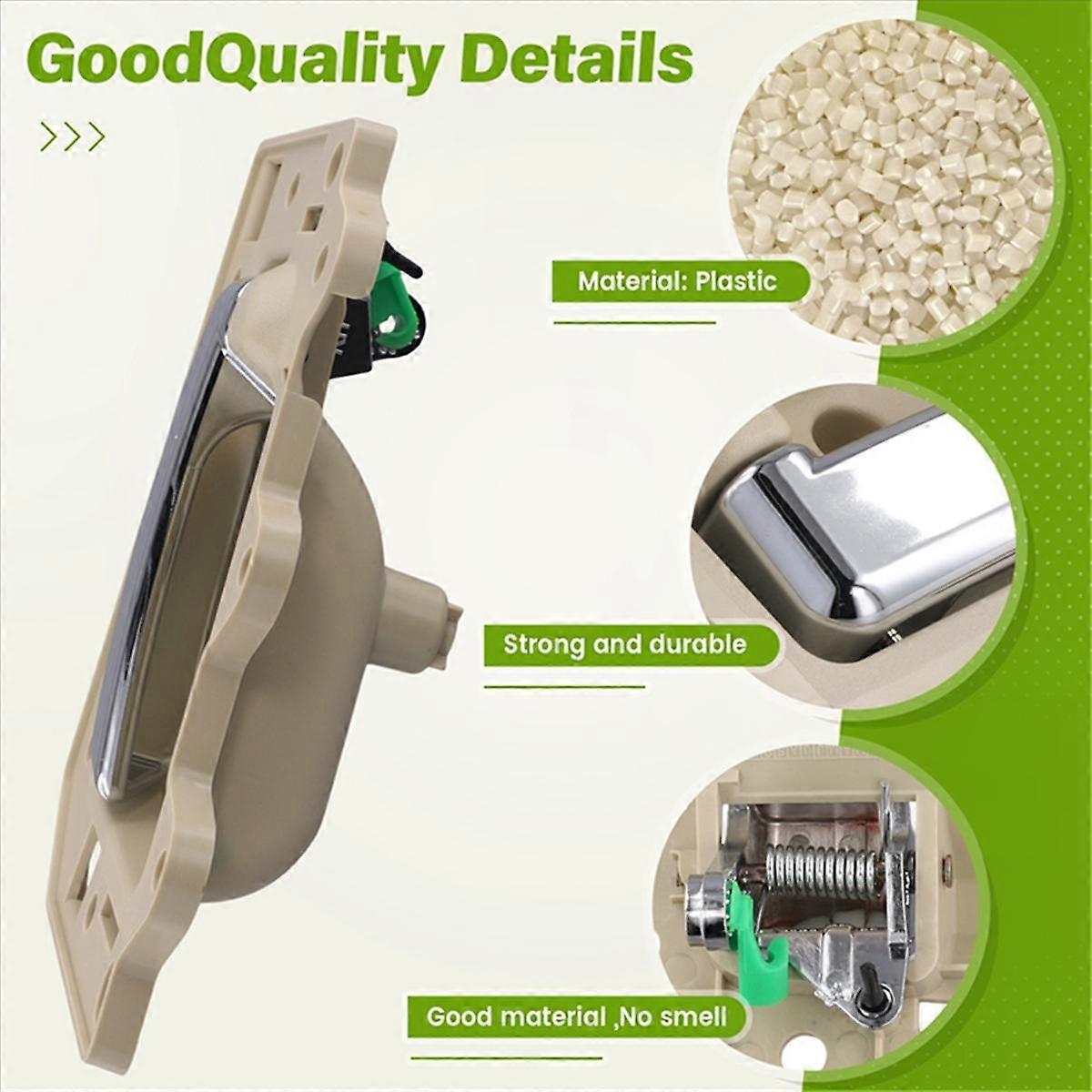 2Pcs Inside Interior Door Handle Set for Grand 2005-2011 Front