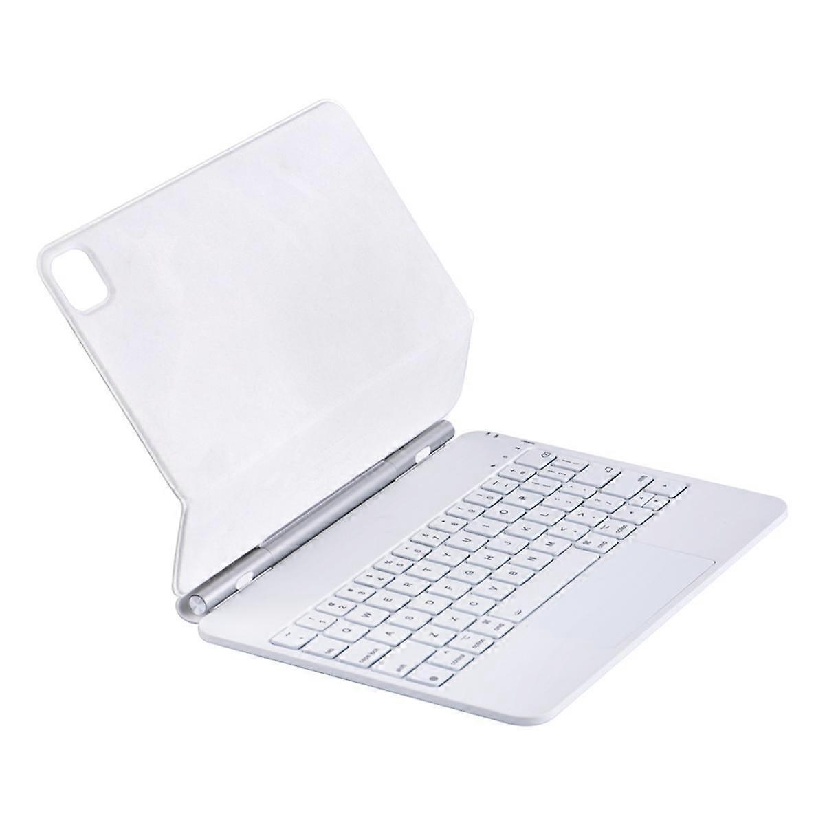 Magic Keyboard für Air 6 11 Zoll Tablet Hülle Magnetisches Touchpad Bluetooth Wireless Tastatur Weiß