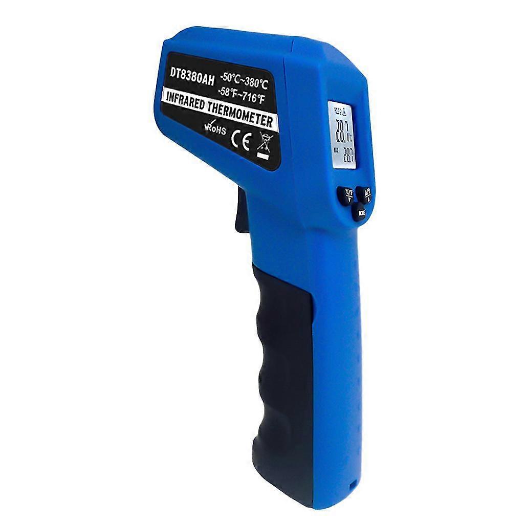Industrial High Precision Digital Infrared Thermometer Lcd Colorful Non-Contact Handheld Temperature Meter Pyrometer