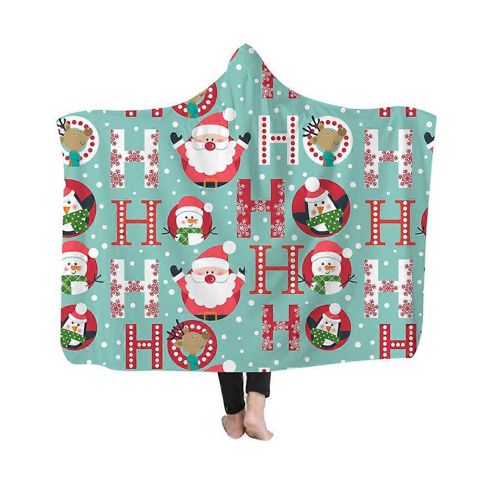 Capa de capa coberta de inverno capa de natal capa capa sofá cobertor natalino presente das crianças-130 * 150cm