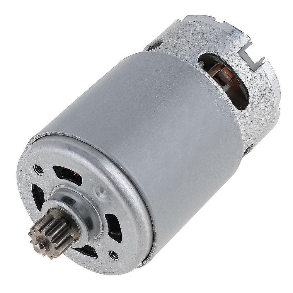 RS550 18V 19500 RPM DC Motor with Two-Speed 11 Teeth and High for Electric Drill/Screwdriver