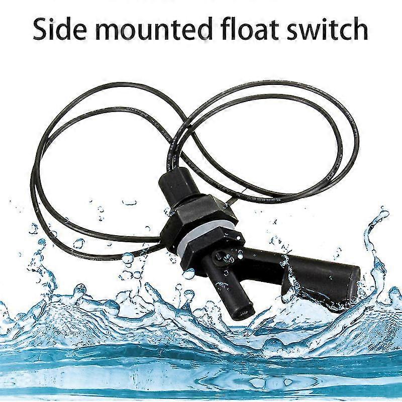 Horizontal Float Sensor Switch Side Mount Liquid Water Level Sensor Controller Automatic Water Pump Controller For Tank Pool