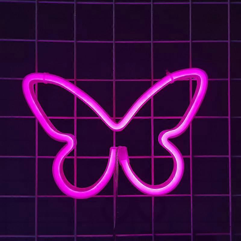 Butterfly Neon Sign Lights (USB or Battery Operated)