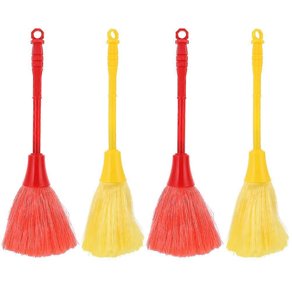 4Pcs Convenient Buddha Cleaning Brushes Portable Buddhist Temple Cleaning Tools
