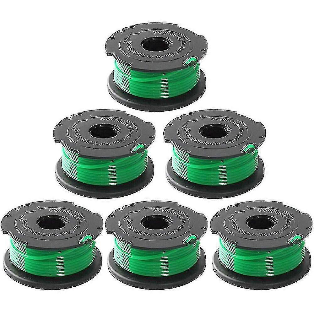 Replacement Auto Feed Spool Line For Sf-080 20ft 0.080 Inch Edger Compatible  (6-pack)