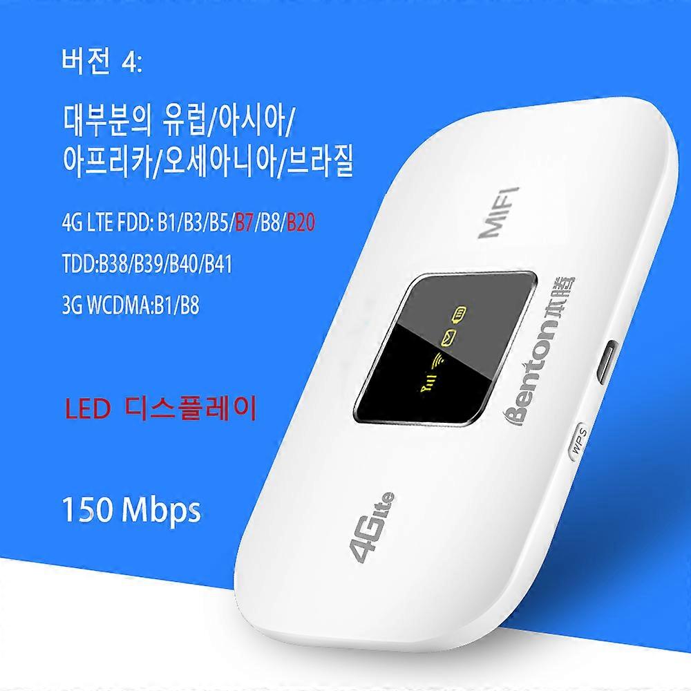 Benton Unlock m100 4G Lte outdoor Mifi Plug and Play 3000mAh 150mbps 2.4ghz Car Wifi