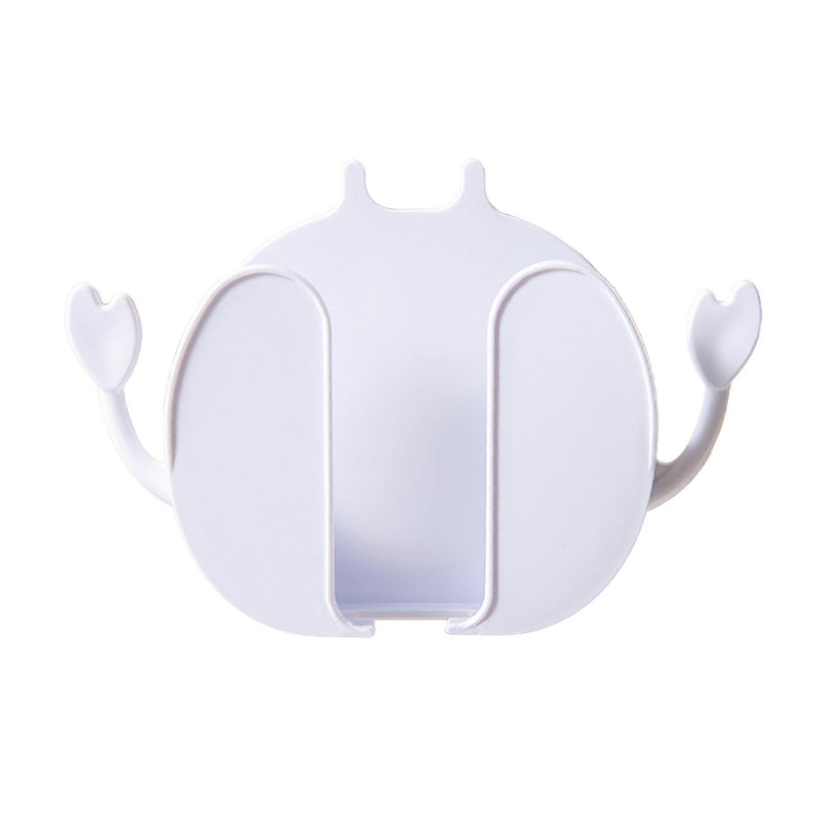 2023 New Hole-Free Remote Holder, Creative Cartoon Crab Shape Eliminates Need to Drill Holes