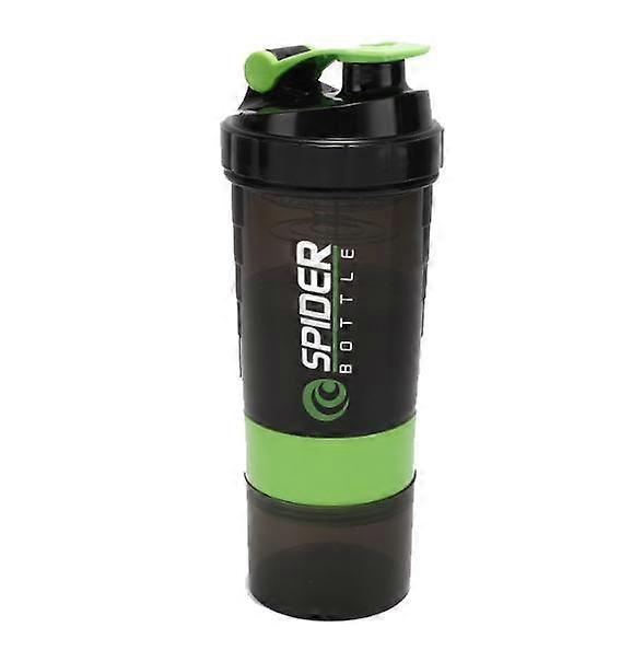 Protein Shaker Bottles with Pill Organizer and Storage