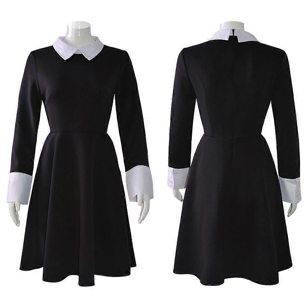 M3gan Damen Langarm Kostümkleid