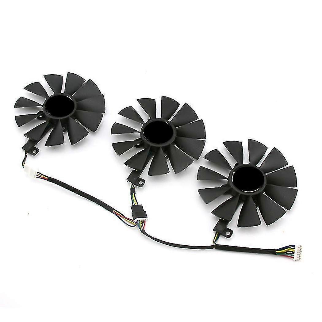 3pcs 87mm Fdc10u12s9-c Fdc10h12s9-c Graphics Card Cooling Fan For Gtx 980ti 1060 1070 1080 Ti R9 39