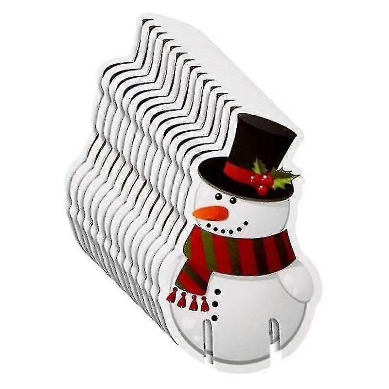 10 stk. juledekorasjoner til vinglass, koppkort, julebeger, tusjer, borddekor