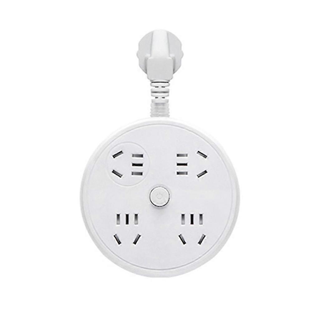 Power Strip Surge Protector With Retractable Cord Smart Usb Port Extension Cord Portable For Travel