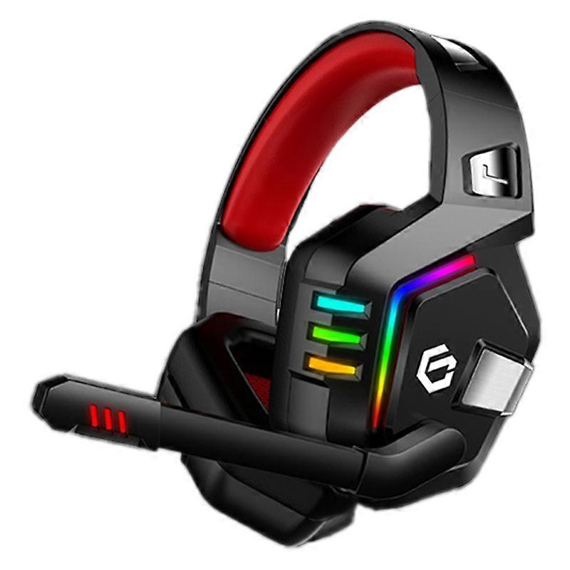 G818 7.1 USB Gaming Headset, Foldable Stereo Headset, Soft Memory-Protein Earmuffs with Microphone