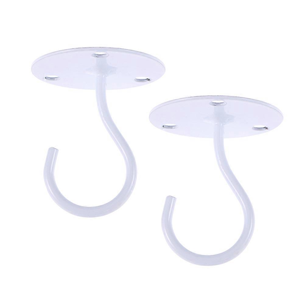 2 PCS Stainless Steel Hooks Screws Ceiling Hooks Ceiling Hooks Ceiling Hanging Hook Net Hanging Hooks
