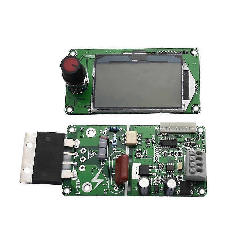 100a Digital Lcd Double Pulse Encoder Spot Welder Machine Time Control Board