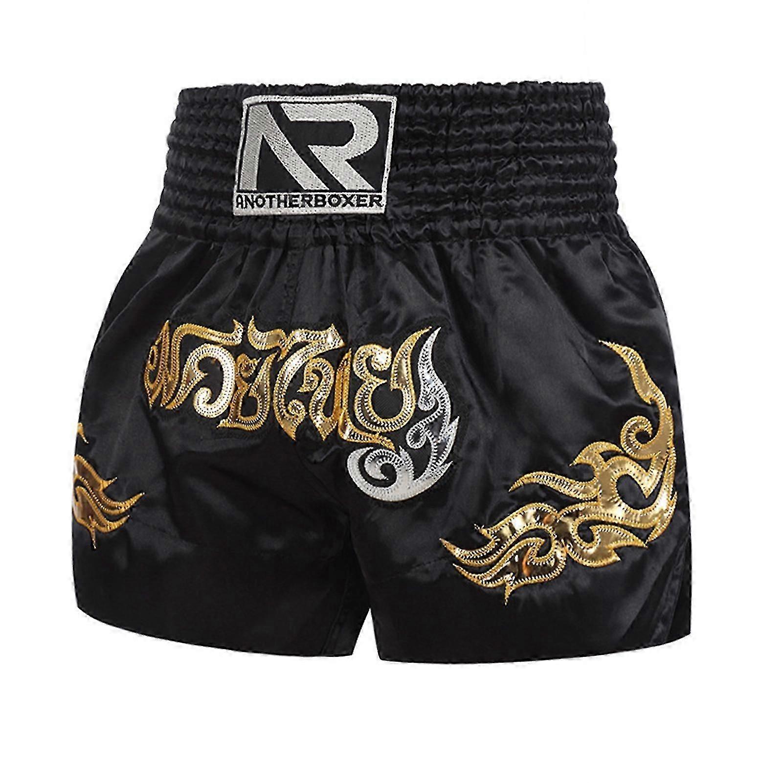 Boksing Shorts Anti-friksjon Muay Thai Kickboxing Shorts for menn
