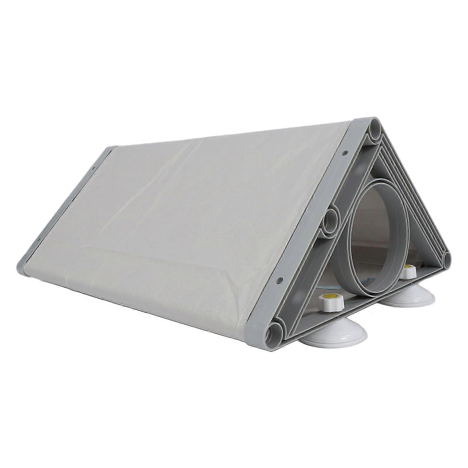 Foldable Cat Window Perch Space Saving Solid Frame Hanging Window Cat Hammock Bed with Suction Cups for Balcony Small 52x33x33cm/20.47x13x13in