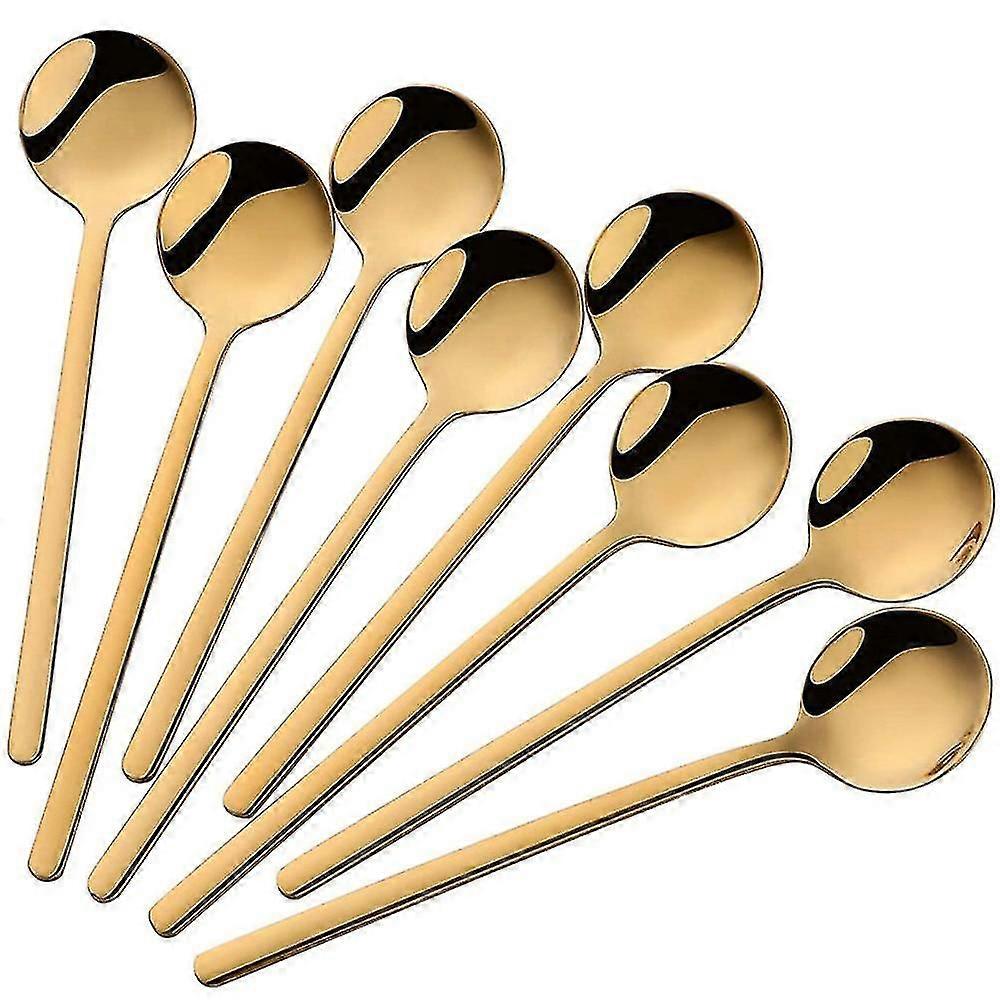 12pcs Coffee Spoon,stainless Steel Mini Teaspoons,ice Cream Spoon