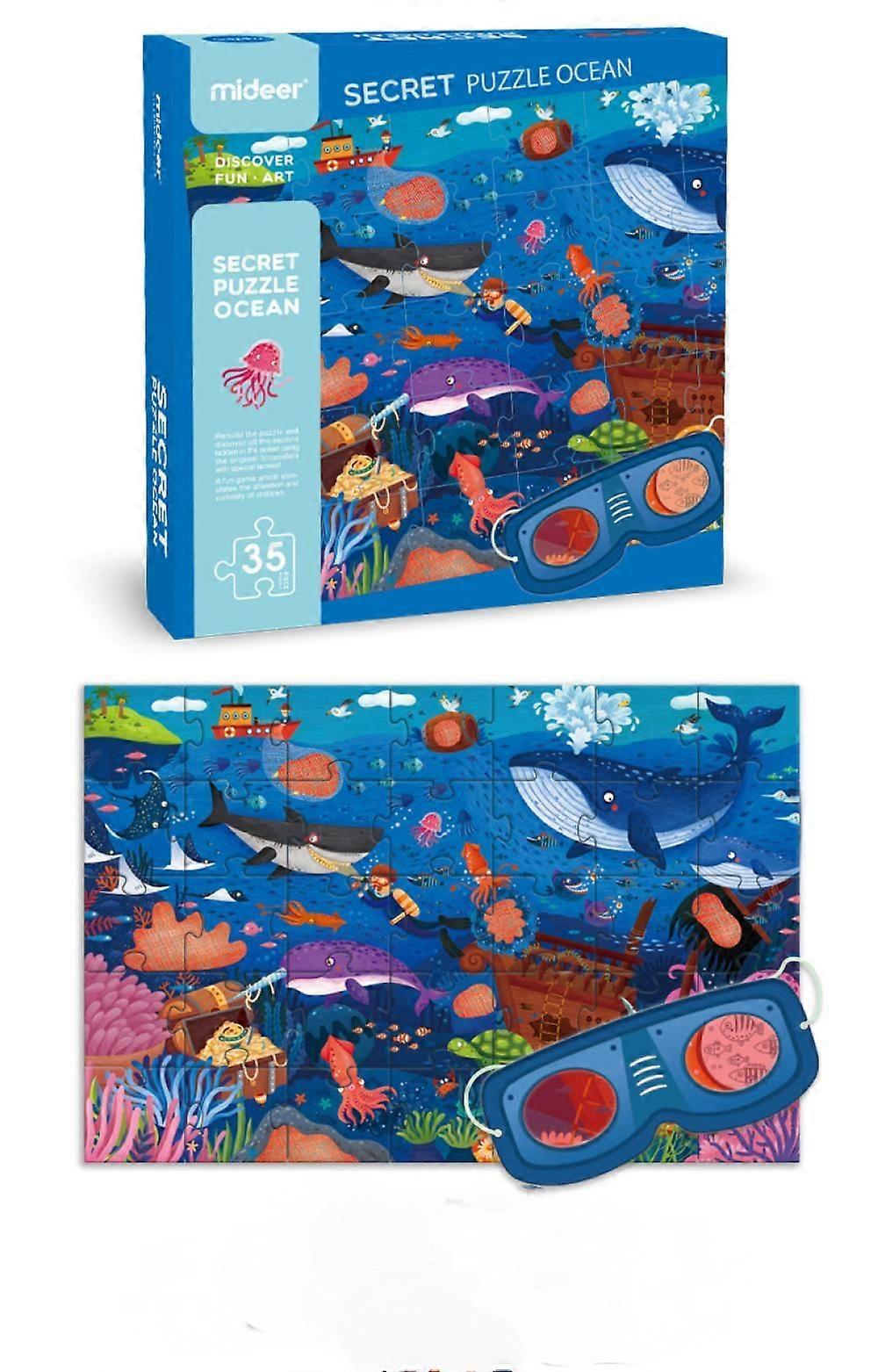 Children's Creative, Multifunctional, Novel Large Toys, Paper Puzzle Puzzle Exploration, Developing Puzzle