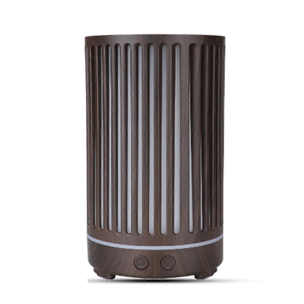 Simulated Wooden Printed Humidifie 200ml Colorful Portable Humidifier Low Noise Small Humidifier for Bedroom Office,A